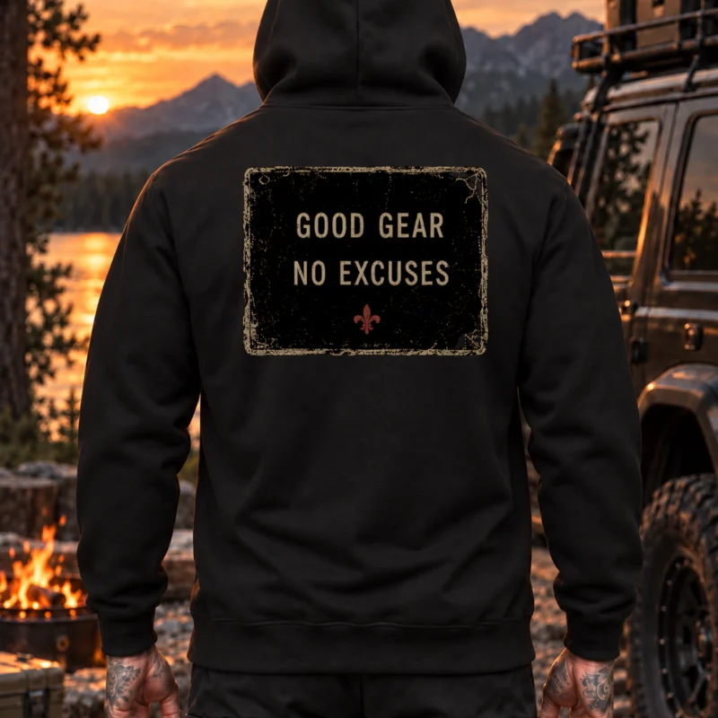 Good Gear, No Excuses Hoodie