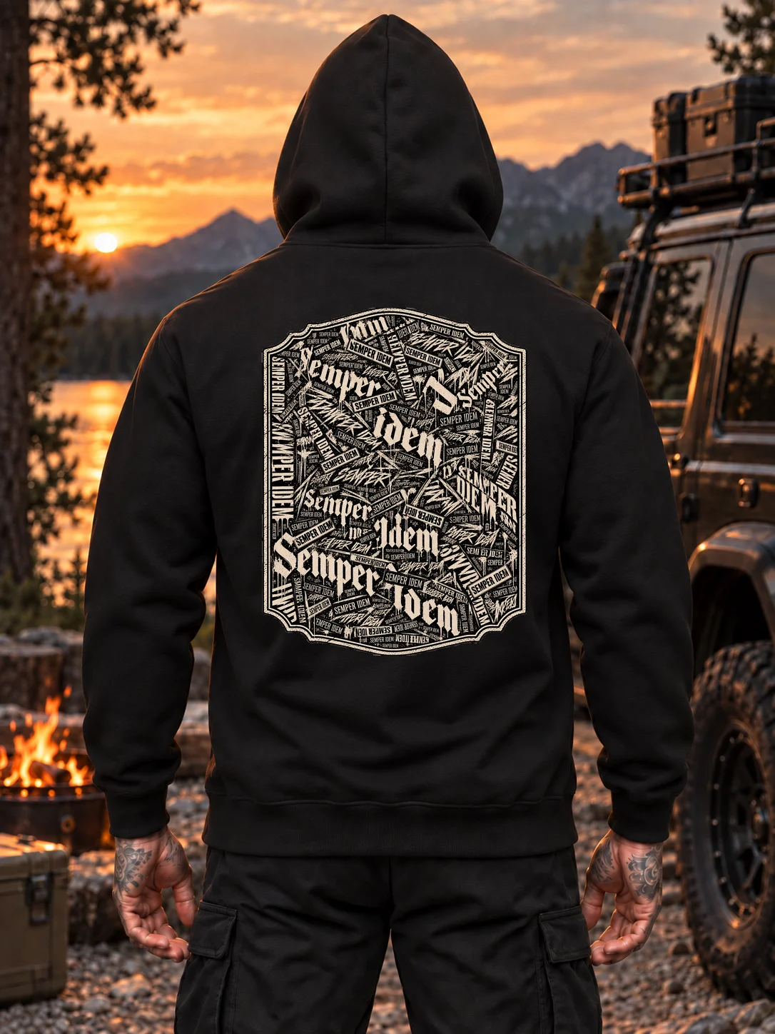 Semper Idem Chaos Hoodie