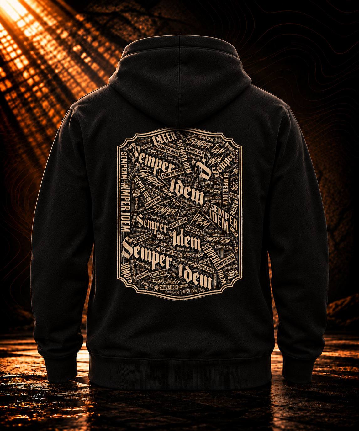 Semper Idem Chaos Hoodie - Afbeelding 4