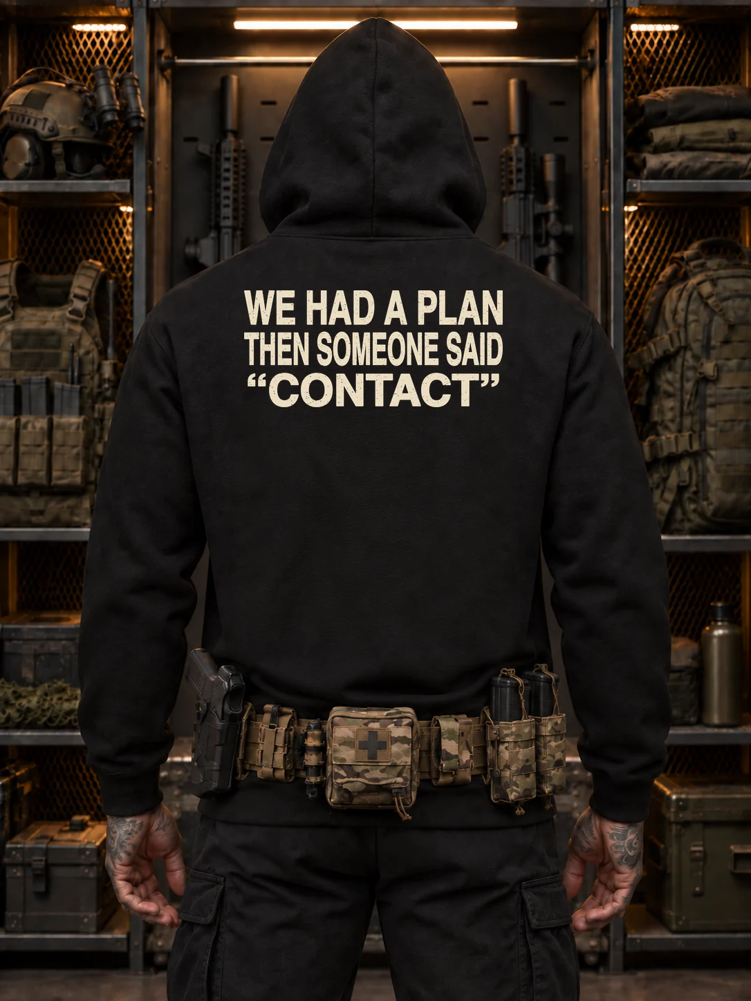 We Had a Plan Hoodie - Afbeelding 2